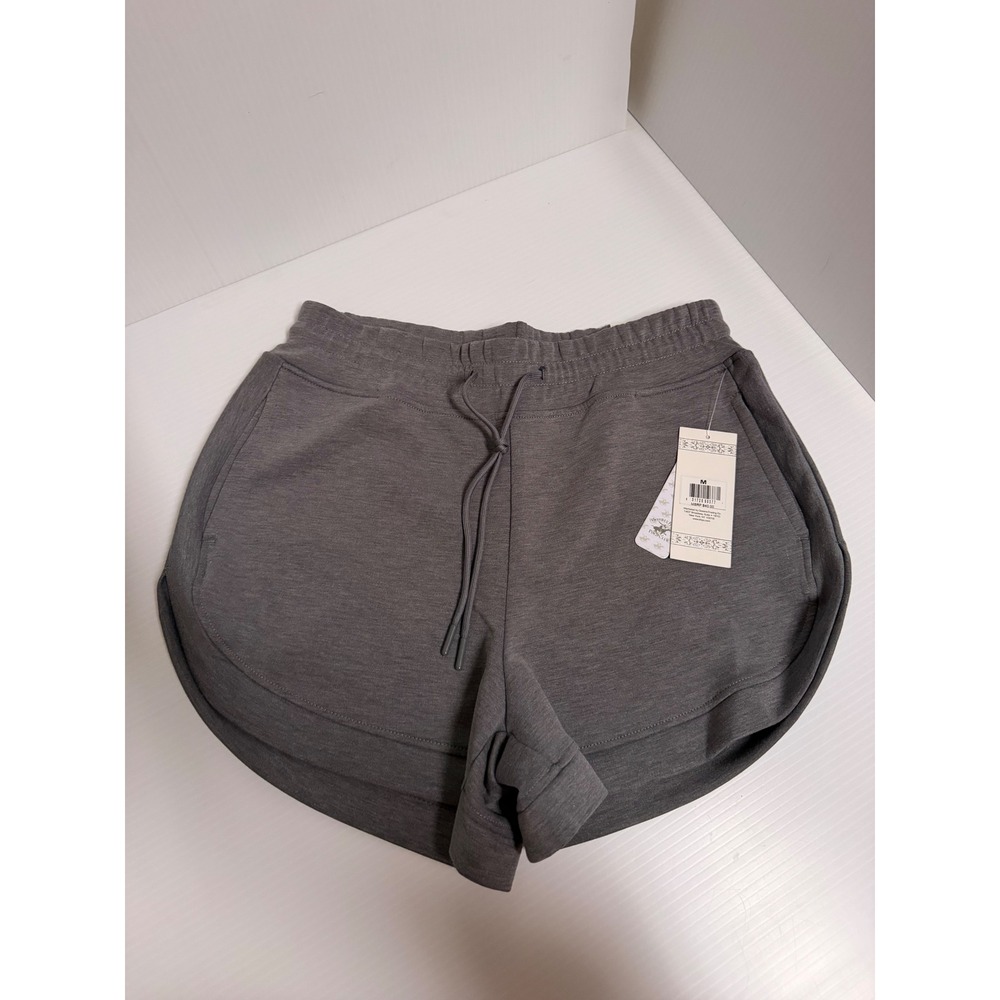 Beverly Hills Polo Club Womens Gray Dolphin Athletic Lounge Shorts NWT Medium